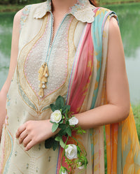 Mushq | The Secret Garden Lawn | Nocturne Flora by Mushq - Designer Dress  - Type : Ladies Clothes - Available at Libayah - 100% Original 
