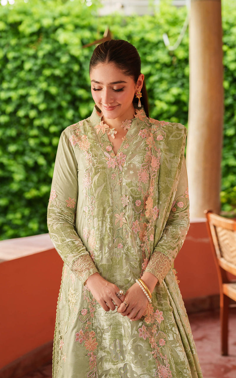 Asifa and Nabeel | Pashmina Luxe 25 | Noir LWC25-04 by Asifa and Nabeel - Designer Dress - Type : Ladies Clothes - Available at Libayah - 100% Original 