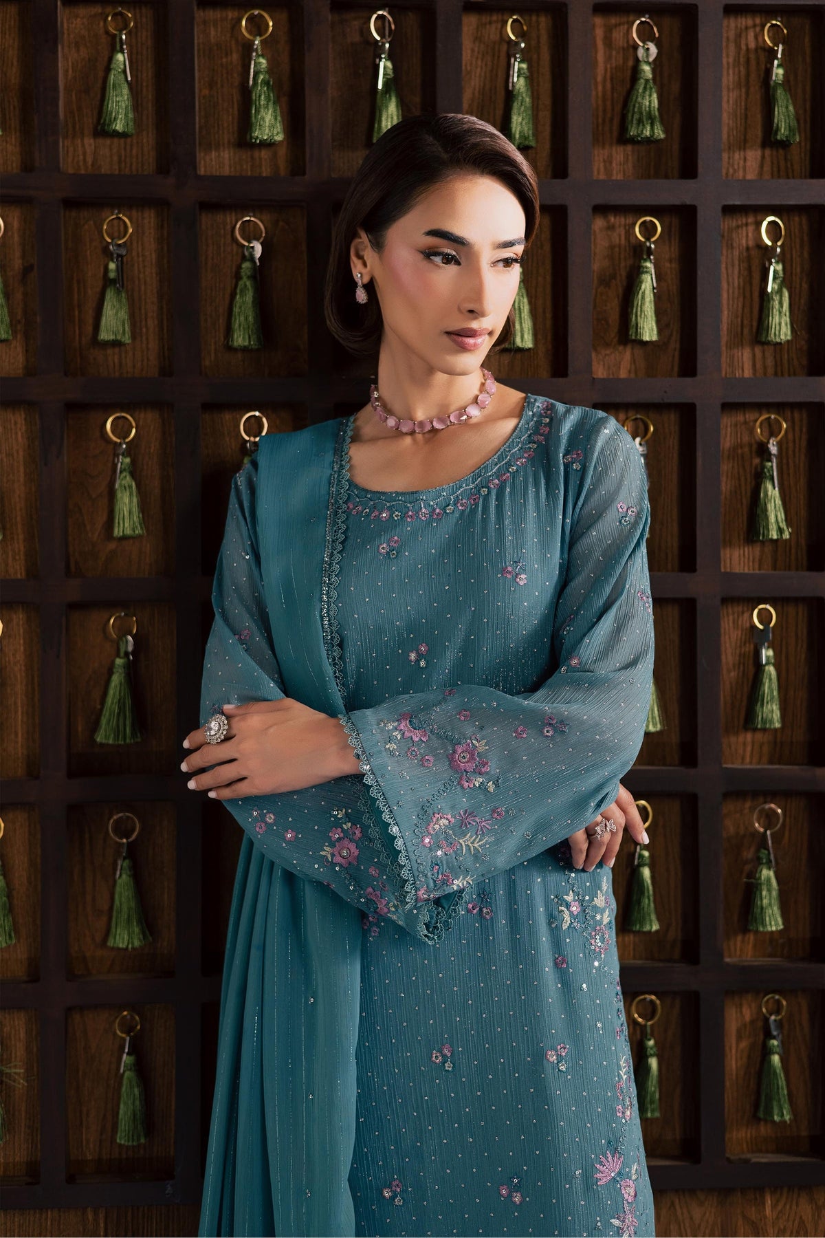 Batik | Festive Eid 26 | Noore - by Libayah - Registered Vendor of : Batik - 100% Original Designer Dress
