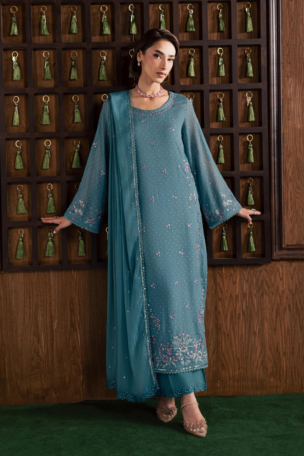 Batik | Festive Eid 26 | Noore - by Libayah - Registered Vendor of : Batik - 100% Original Designer Dress