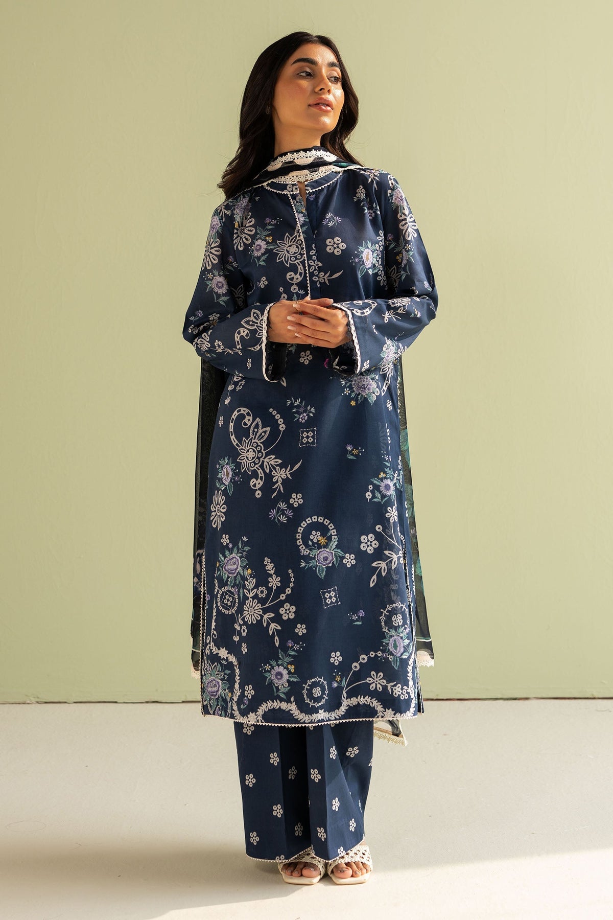 Zara Shahjahan | Coco Prints 25 | Nora-8A by Zara Shahjahan - Designer Dress - Type: Ladies Clothes - Available at Libayah - 100% Original