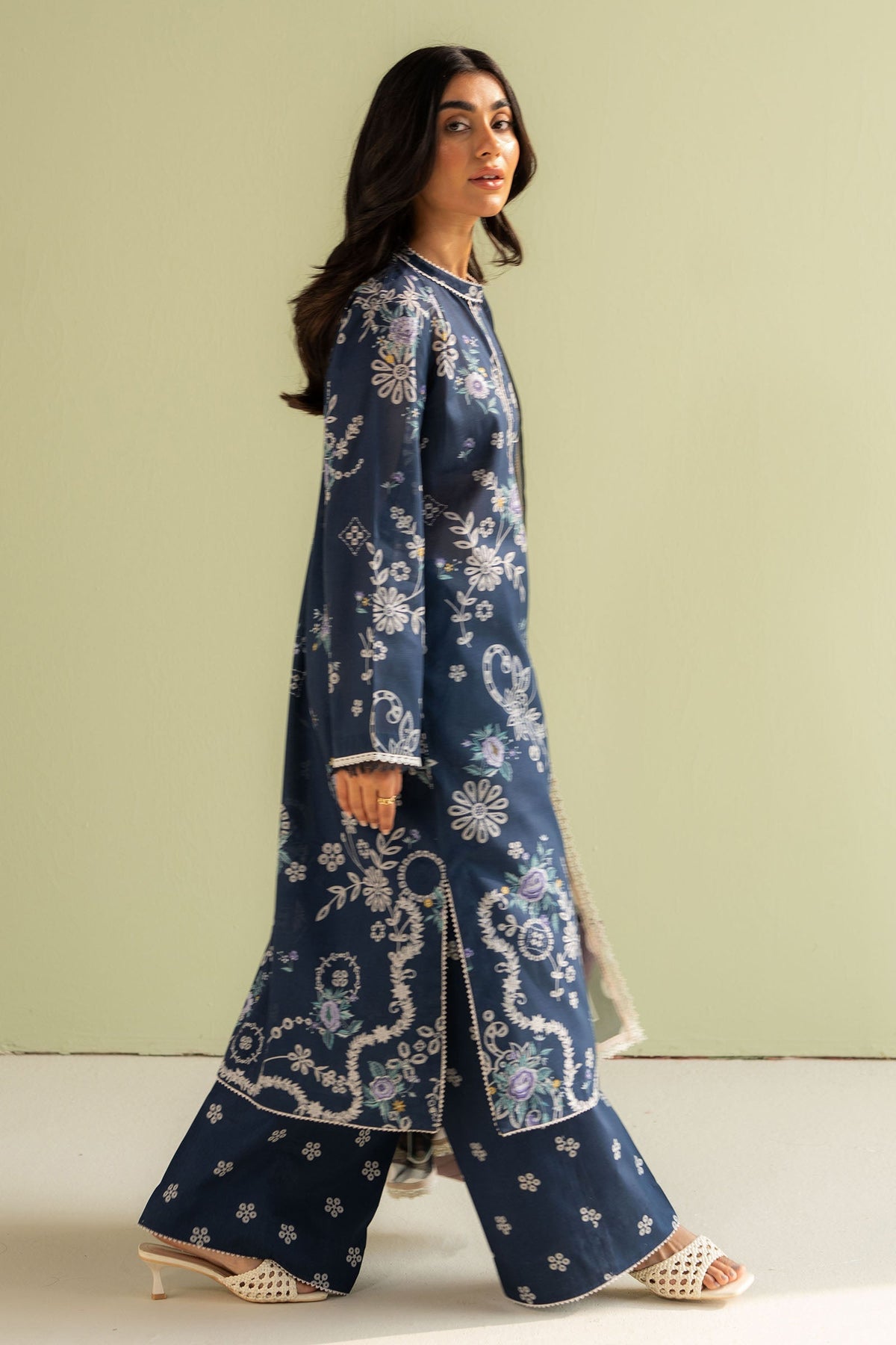 Zara Shahjahan | Coco Prints 25 | Nora-8A by Zara Shahjahan - Designer Dress - Type: Ladies Clothes - Available at Libayah - 100% Original