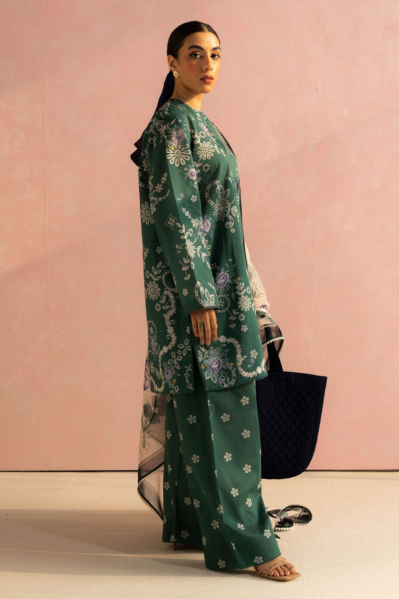 Zara Shahjahan | Coco Prints 25 | Nora-8B by Zara Shahjahan - Designer Dress - Type: Ladies Clothes - Available at Libayah - 100% Original