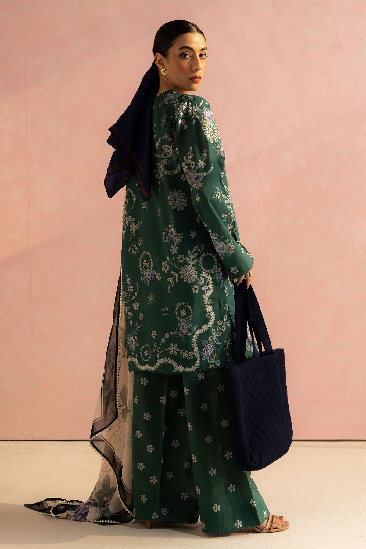 Zara Shahjahan | Coco Prints 25 | Nora-8B by Zara Shahjahan - Designer Dress - Type: Ladies Clothes - Available at Libayah - 100% Original