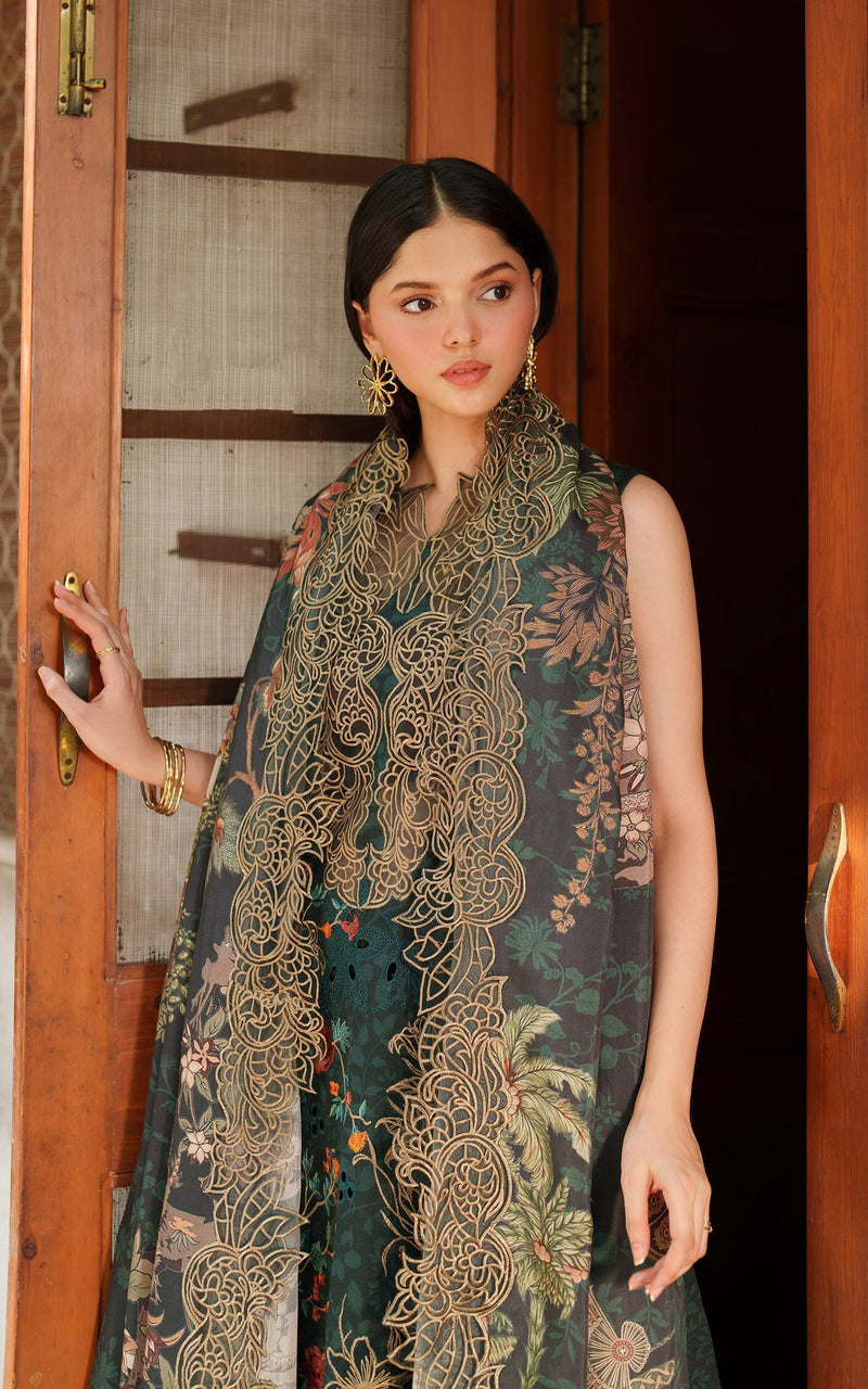 Asifa and Nabeel | Pashmina Luxe 25 |Nora LWC25-01 by Asifa and Nabeel - Designer Dress - Type : Ladies Clothes - Available at Libayah - 100% Original 