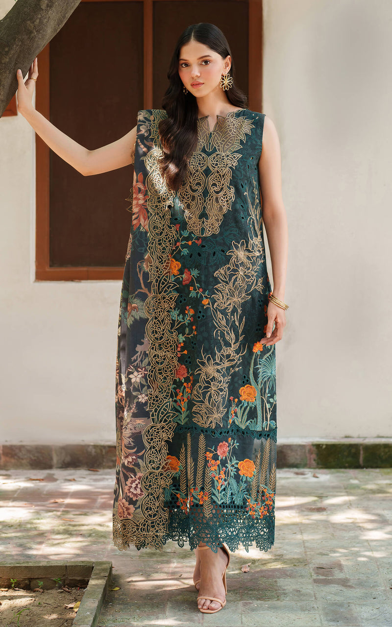 Asifa and Nabeel | Pashmina Luxe 25 |Nora LWC25-01 by Asifa and Nabeel - Designer Dress - Type : Ladies Clothes - Available at Libayah - 100% Original 