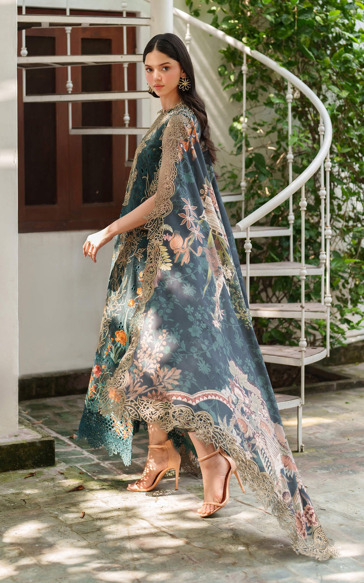 Asifa and Nabeel | Pashmina Luxe 25 |Nora LWC25-01 by Asifa and Nabeel - Designer Dress - Type : Ladies Clothes - Available at Libayah - 100% Original 