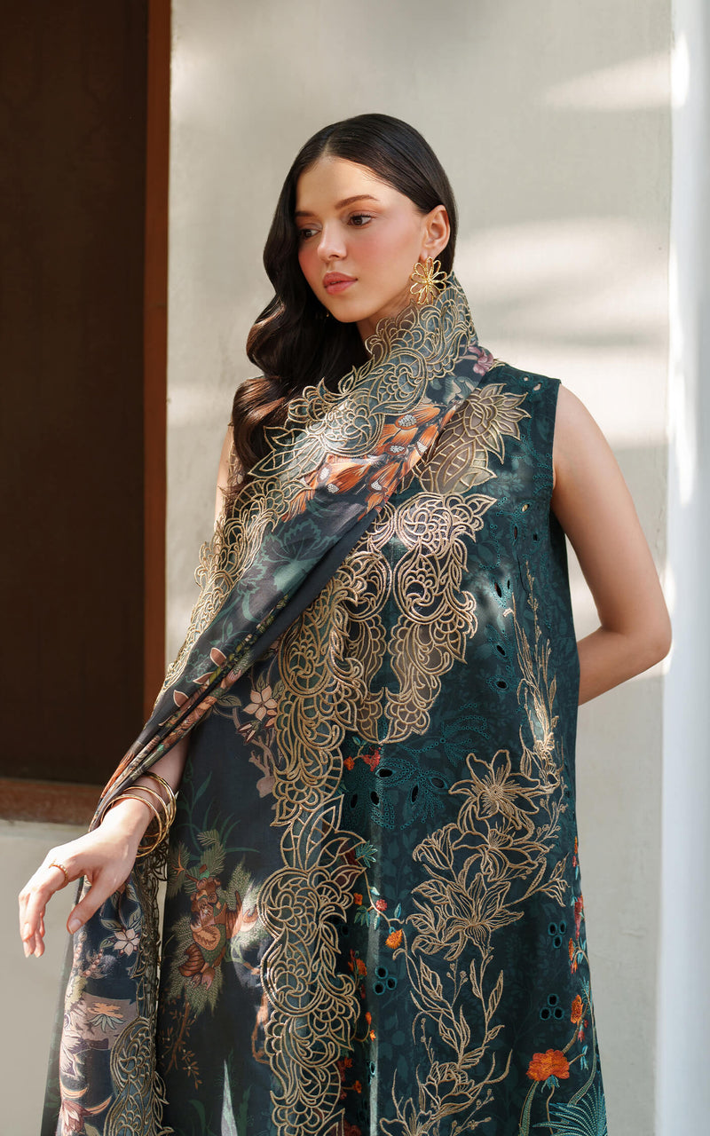 Asifa and Nabeel | Pashmina Luxe 25 |Nora LWC25-01 by Asifa and Nabeel - Designer Dress - Type : Ladies Clothes - Available at Libayah - 100% Original 
