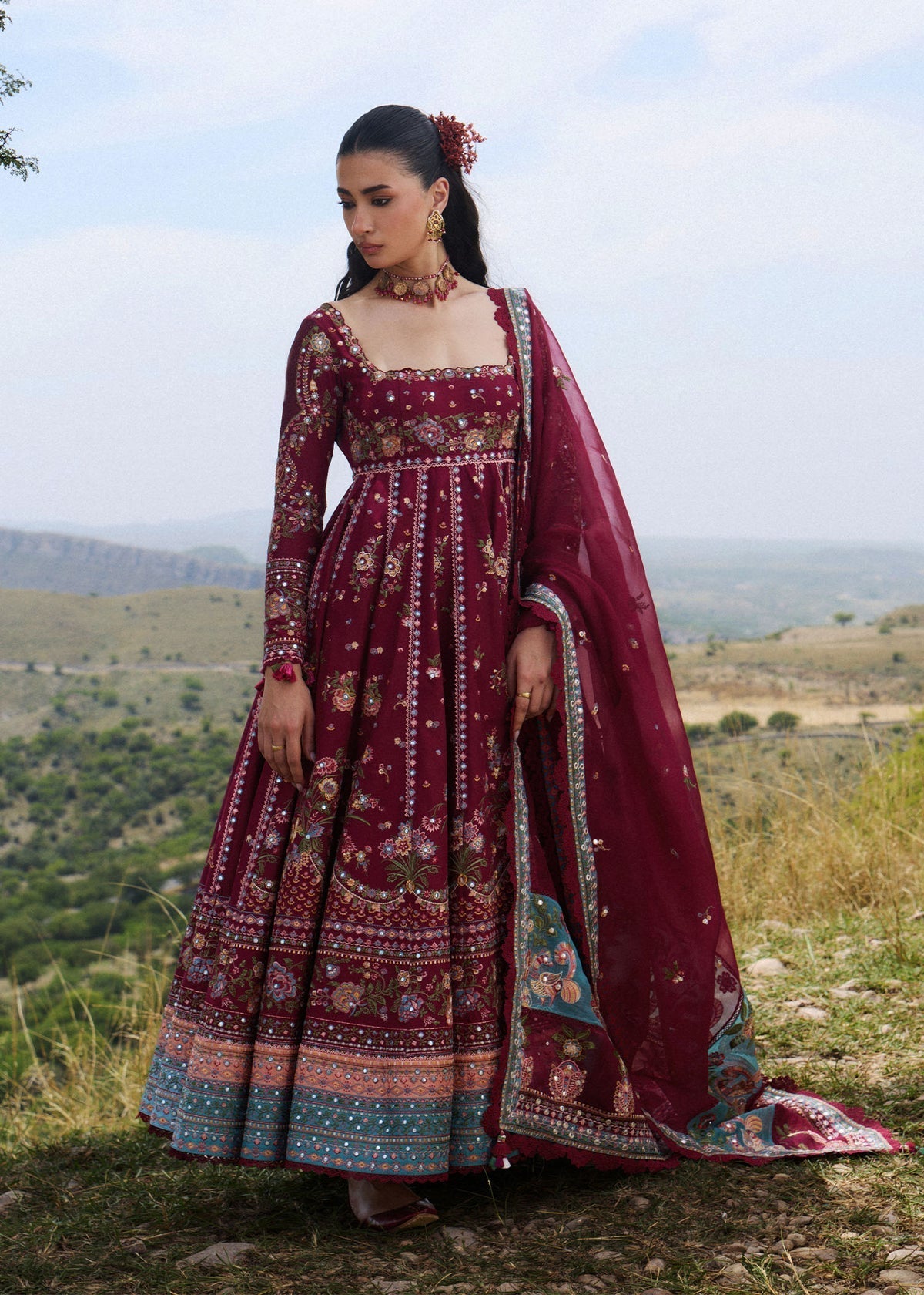 Hussain Rehar | Jinan 26 |Nousheen by Hussain Rehar - Designer Dress  - Type : Ladies Clothes - Available at Libayah - 100% Original 