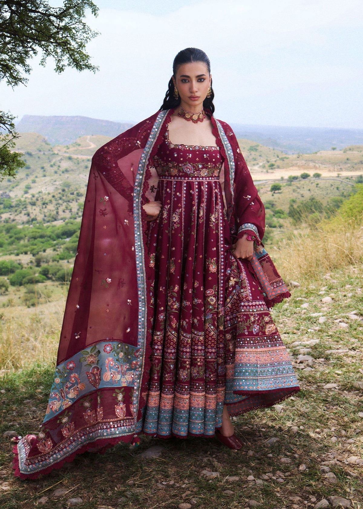 Hussain Rehar | Jinan 26 |Nousheen by Hussain Rehar - Designer Dress  - Type : Ladies Clothes - Available at Libayah - 100% Original 