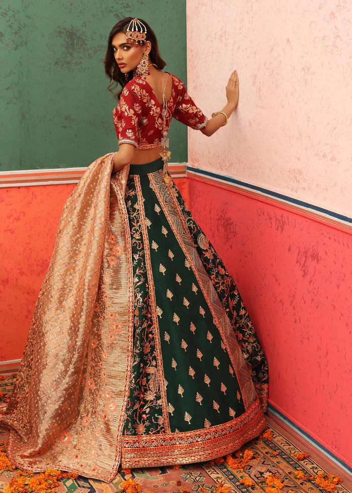 Waqas Shah | Nur Jahan | RUQAIYA SULTAN by Waqas Shah - Designer Dress - Type: Ladies Clothes - Available at Libayah - 100% Original