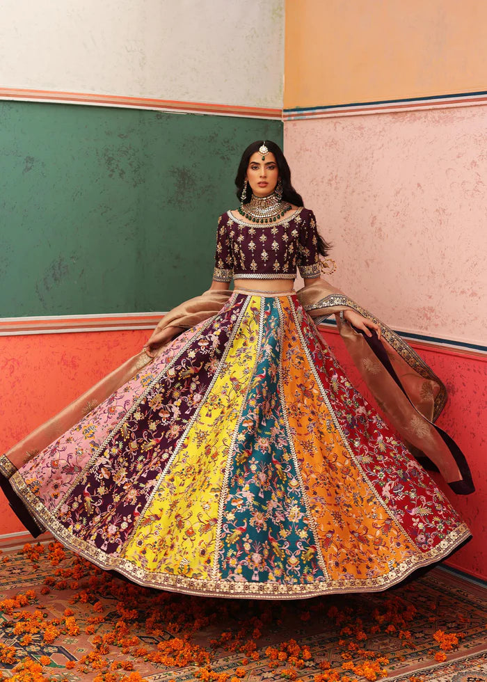 Waqas Shah | Nur Jahan | RANI OF JHANSI by Waqas Shah - Designer Dress - Type: Ladies Clothes - Available at Libayah - 100% Original