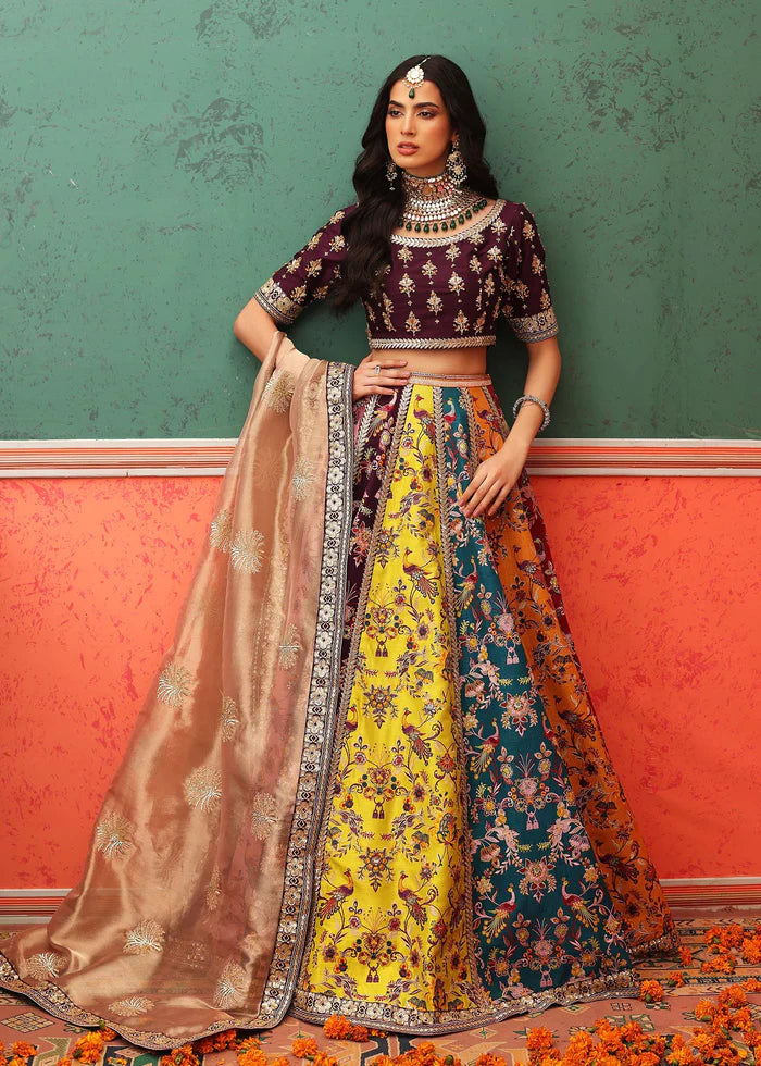 Waqas Shah | Nur Jahan | RANI OF JHANSI by Waqas Shah - Designer Dress - Type: Ladies Clothes - Available at Libayah - 100% Original
