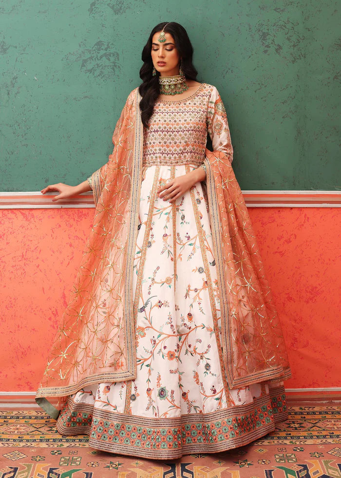 Waqas Shah | Nur Jahan | MARIAM UZ ZAMANI by Waqas Shah - Designer Dress - Type: Ladies Clothes - Available at Libayah - 100% Original