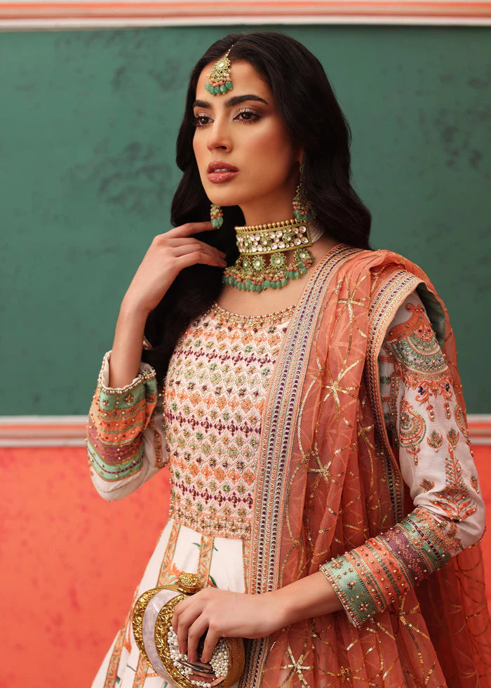 Waqas Shah | Nur Jahan | MARIAM UZ ZAMANI by Waqas Shah - Designer Dress - Type: Ladies Clothes - Available at Libayah - 100% Original