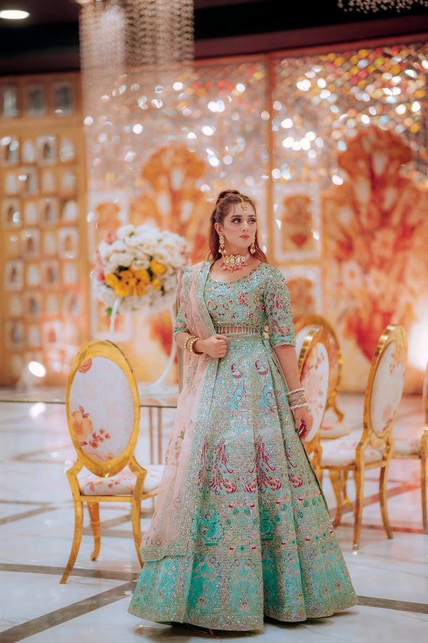 Waqas Shah | Nur Jahan | JANNAT MIRZA by Waqas Shah - Designer Dress - Type: Ladies Clothes - Available at Libayah - 100% Original