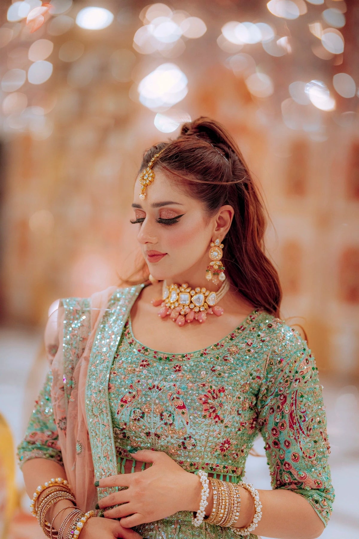 Waqas Shah | Nur Jahan | JANNAT MIRZA by Waqas Shah - Designer Dress - Type: Ladies Clothes - Available at Libayah - 100% Original