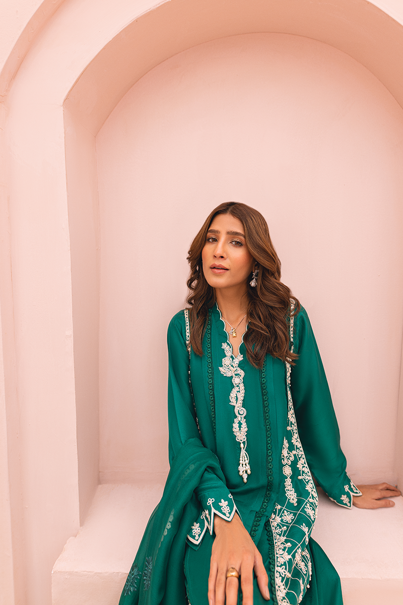 Sana Abbas | Luxury Pret | NURA by Sana Abbas - Designer Dress - Type: Ladies Clothes - Available at Libayah - 100% Original