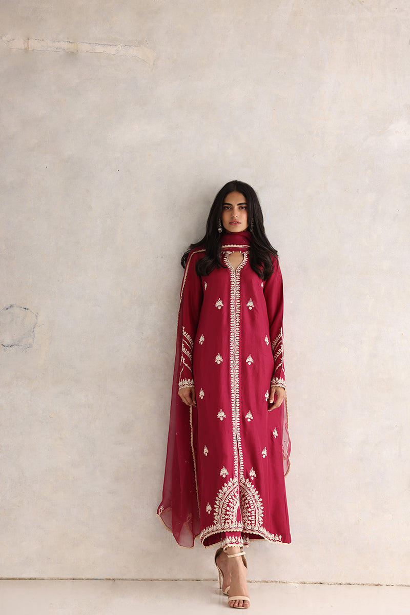 Sana Abbas | Luxury Pret | Nuray by Sana Abbas - Designer Dress - Type: Ladies Clothes - Available at Libayah - 100% Original