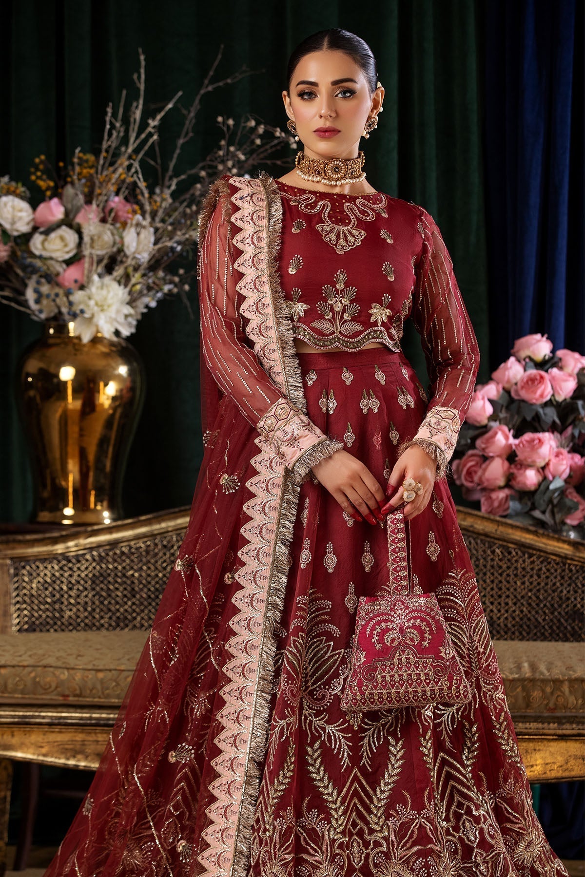 Nureh | Aroha Formals |  AR-02 by Nureh - Designer Dress - Type: Ladies Clothes - Available at Libayah - 100% Original