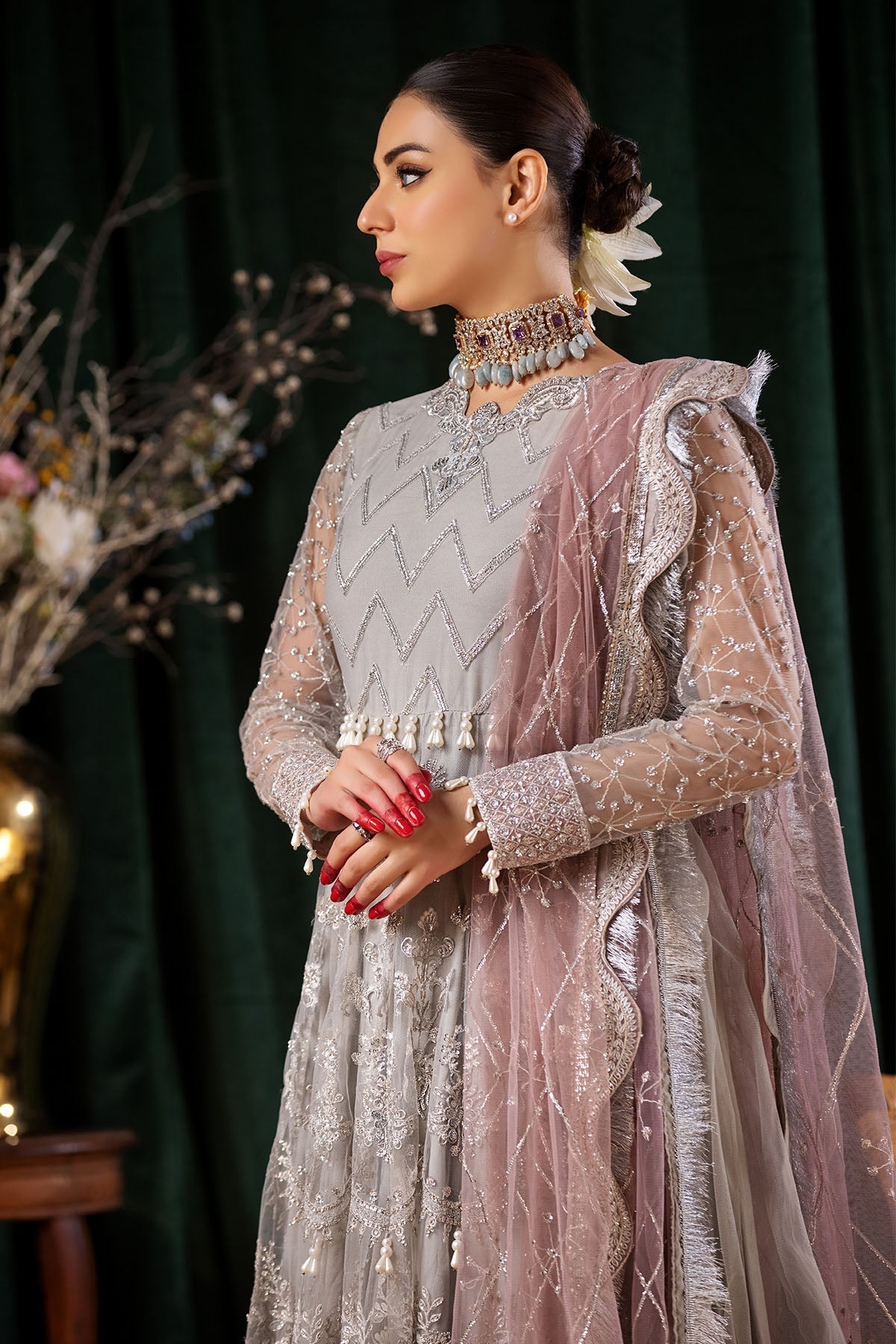 Nureh | Aroha Formals |  AR-06 by Nureh - Designer Dress - Type: Ladies Clothes - Available at Libayah - 100% Original