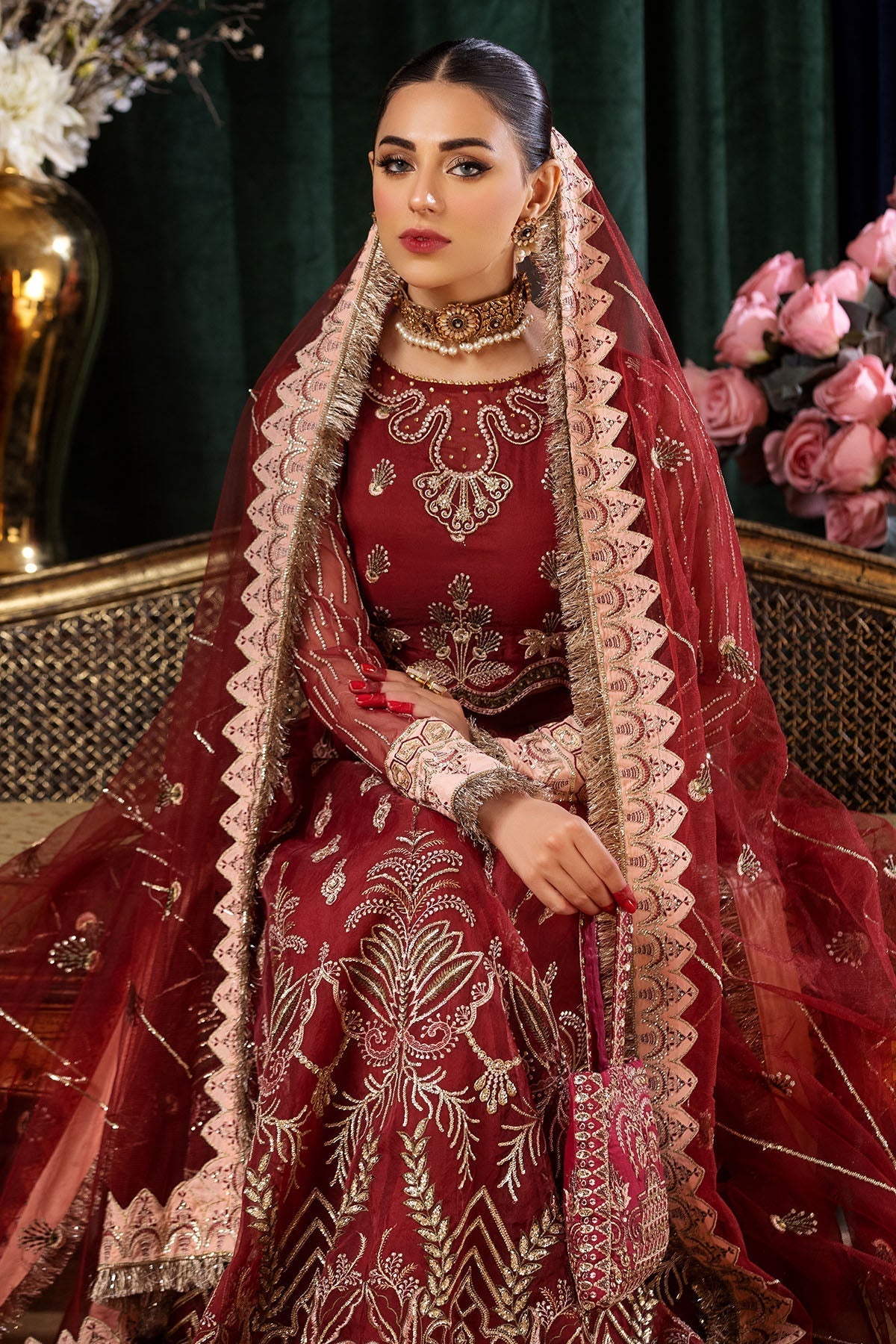 Nureh | Aroha Formals |  AR-02 by Nureh - Designer Dress - Type: Ladies Clothes - Available at Libayah - 100% Original