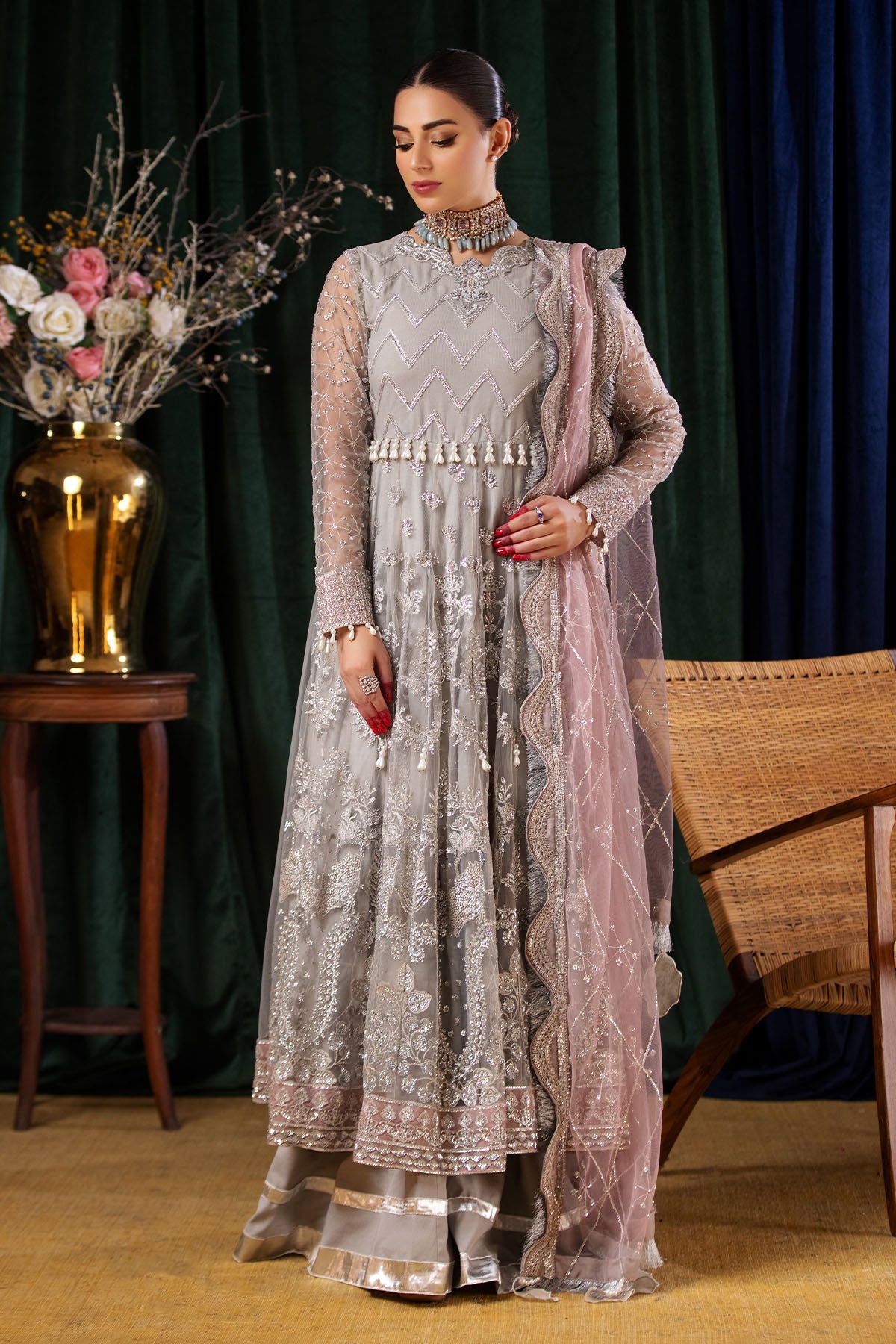Nureh | Aroha Formals |  AR-06 by Nureh - Designer Dress - Type: Ladies Clothes - Available at Libayah - 100% Original
