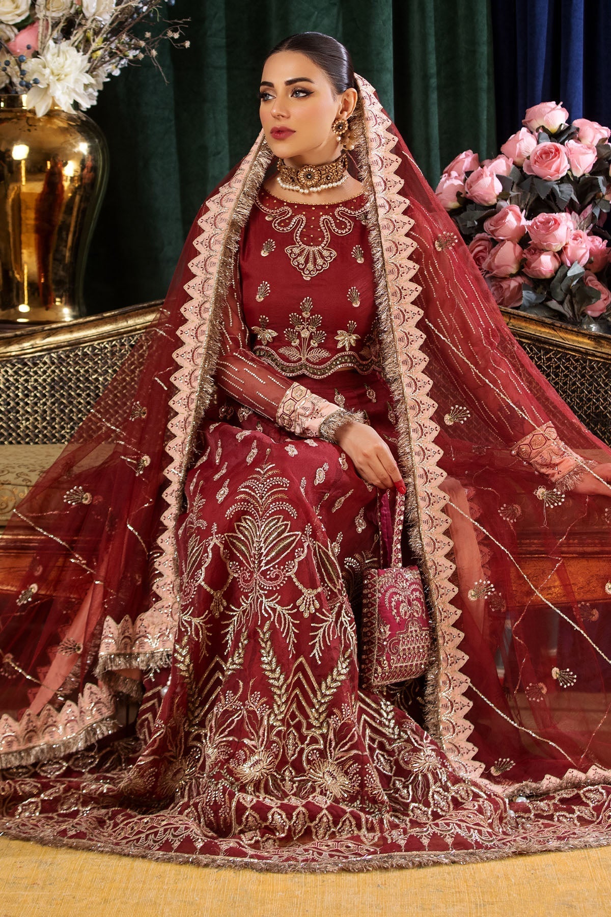 Nureh | Aroha Formals |  AR-02 by Nureh - Designer Dress - Type: Ladies Clothes - Available at Libayah - 100% Original