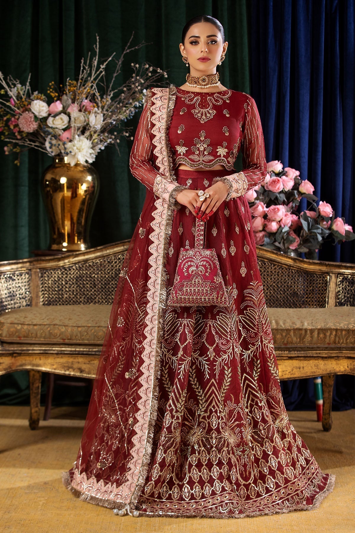Nureh | Aroha Formals |  AR-02 by Nureh - Designer Dress - Type: Ladies Clothes - Available at Libayah - 100% Original