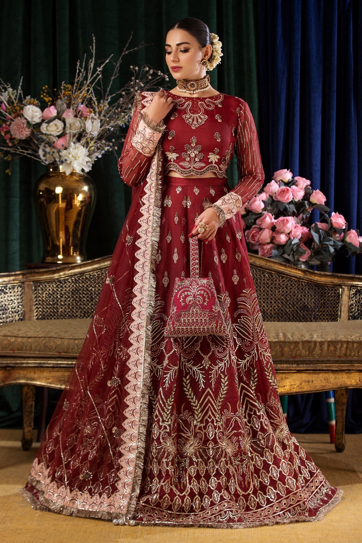 Nureh | Aroha Formals |  AR-02 by Nureh - Designer Dress - Type: Ladies Clothes - Available at Libayah - 100% Original