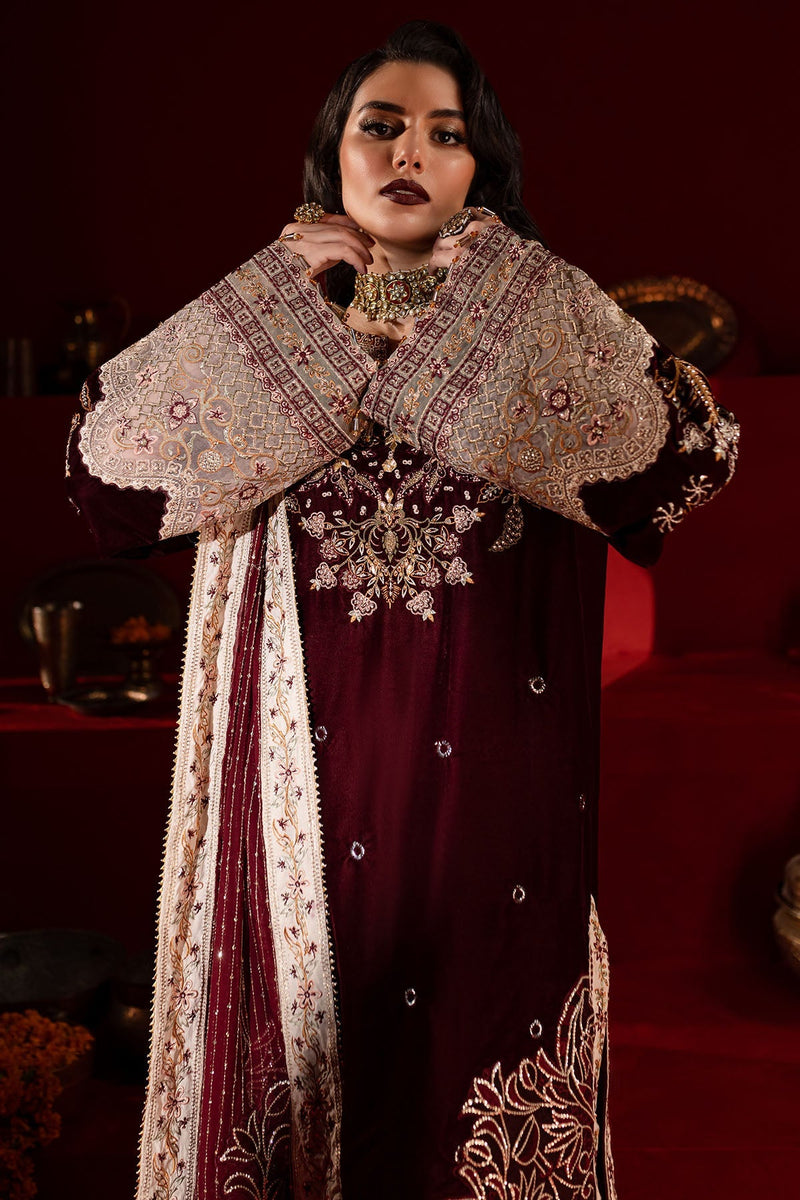 Nureh | Maya Velvet |  NW-89 by Nureh - Designer Dress - Type: Ladies Clothes - Available at Libayah - 100% Original
