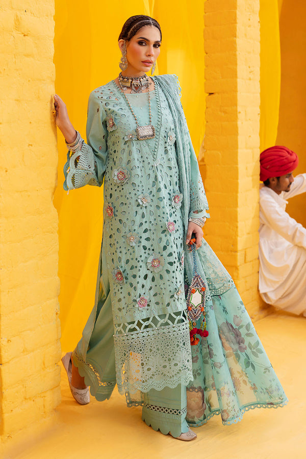 Nureh | Mela Luxury Lawn | NDS-102 by Nureh - Designer Dress - Type: Ladies Clothes - Available at Libayah - 100% Original