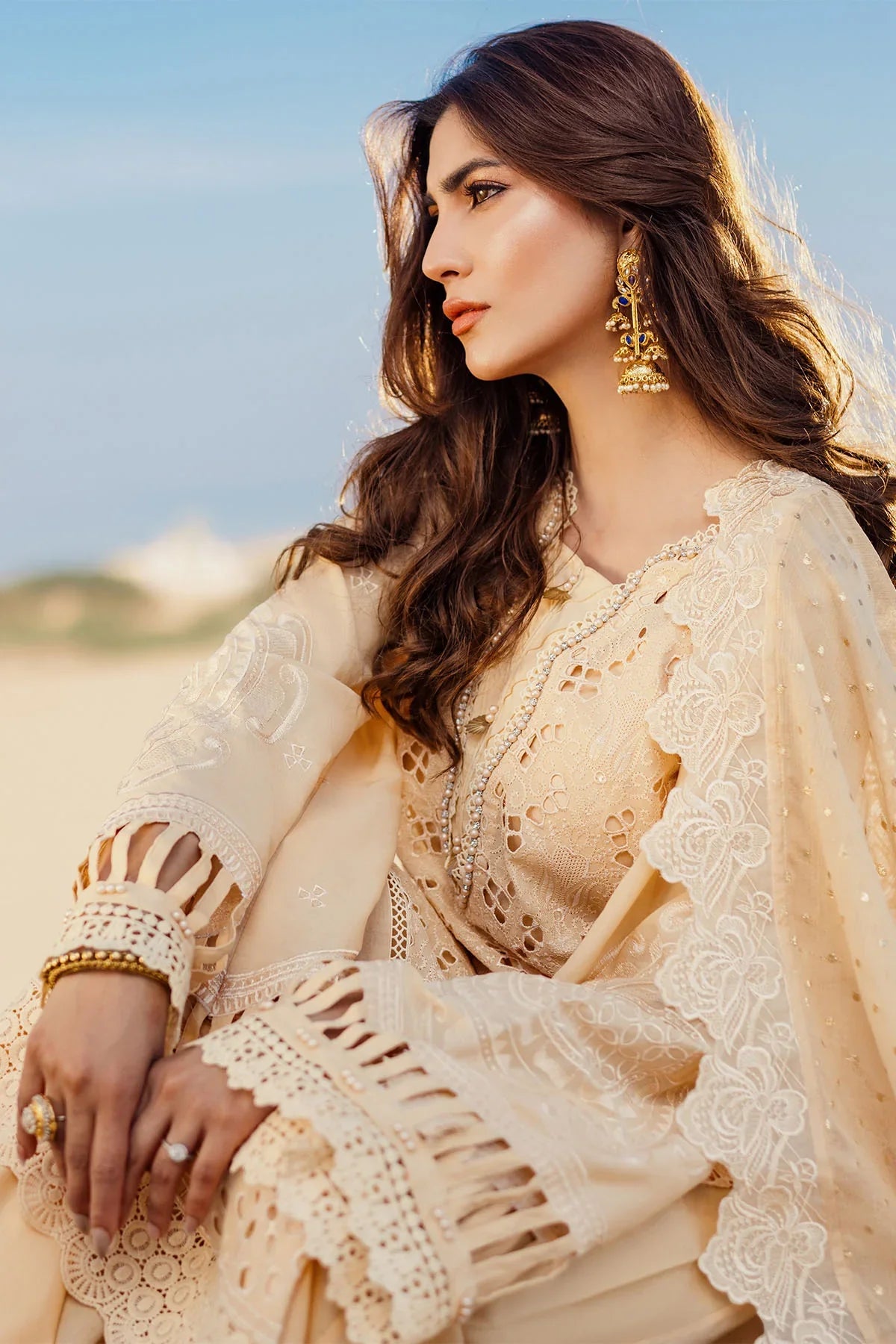 Nureh | Sehra Swiss Voil Lawn | FEROCE - NE-74 by Nureh - Designer Dress - Type: Ladies Clothes - Available at Libayah - 100% Original