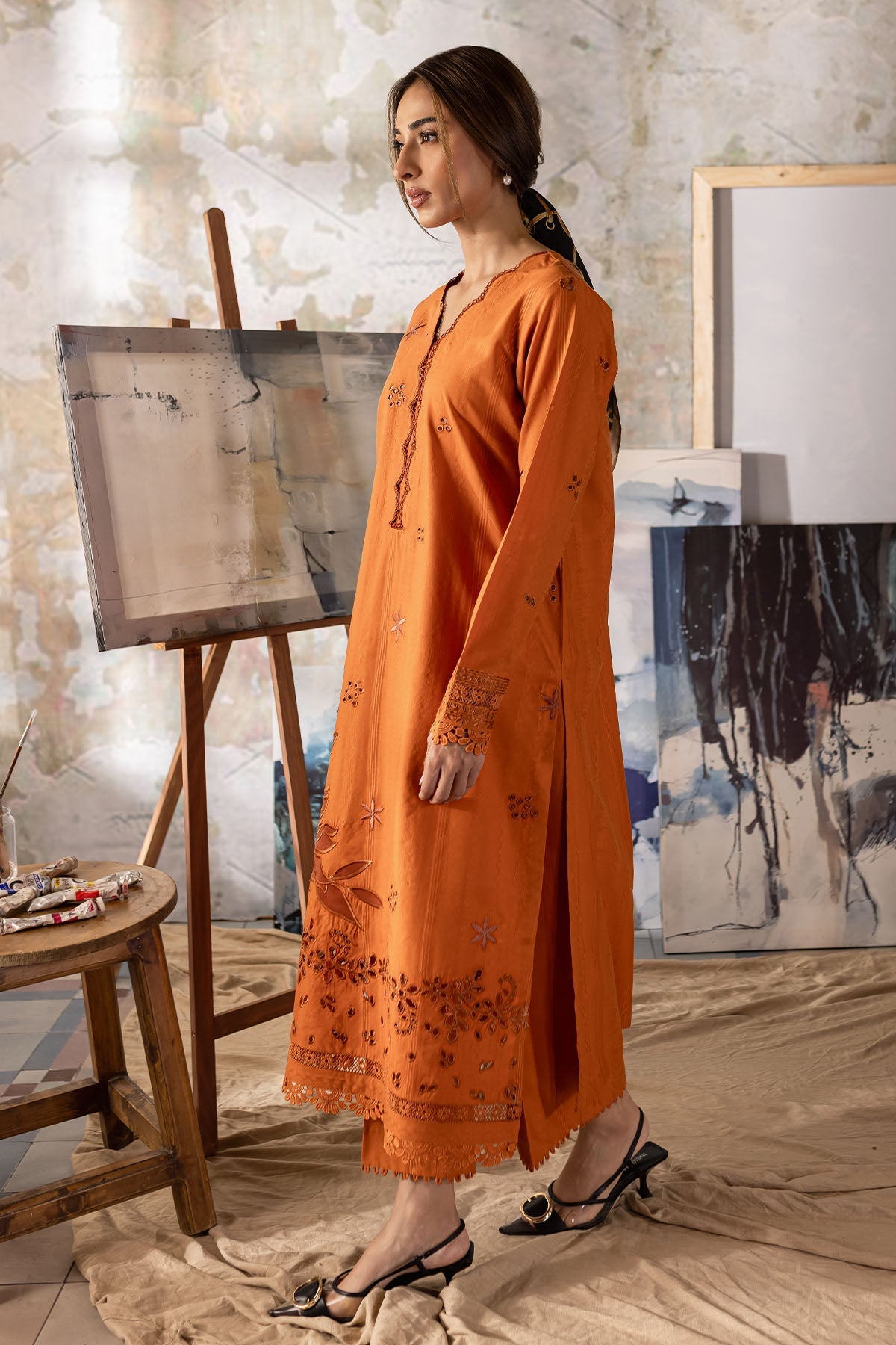 Nureh | Shades of Winter | NP-575 by Nureh - Designer Dress - Type: Ladies Clothes - Available at Libayah - 100% Original