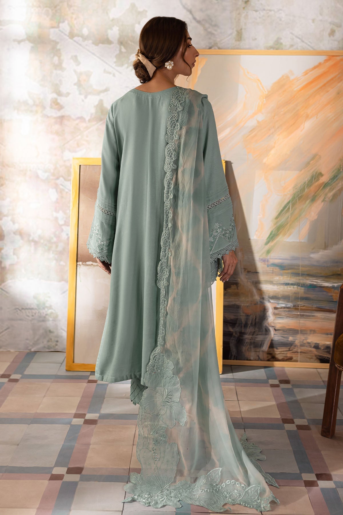 Nureh | Shades of Winter | NP-570 by Nureh - Designer Dress - Type: Ladies Clothes - Available at Libayah - 100% Original