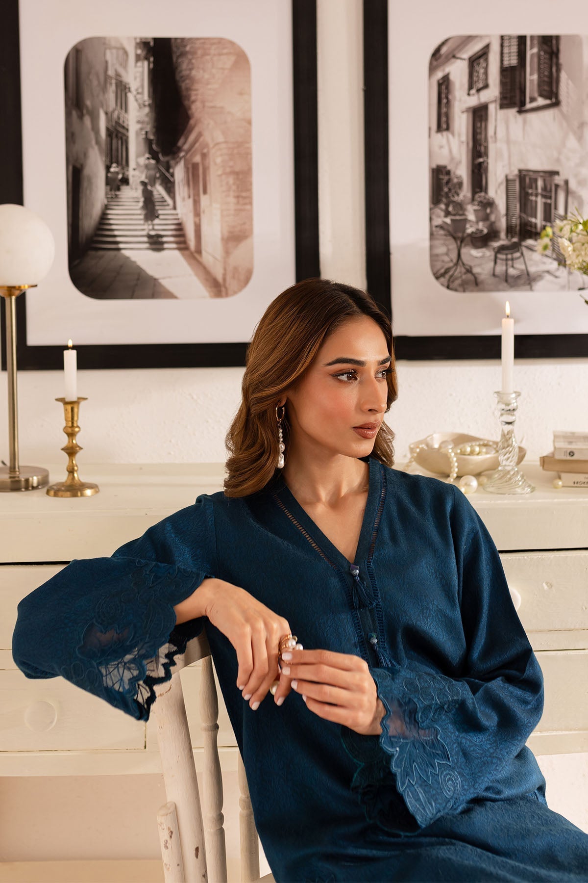 Nureh | Shades of Winter |  NP-588 by Nureh - Designer Dress - Type: Ladies Clothes - Available at Libayah - 100% Original