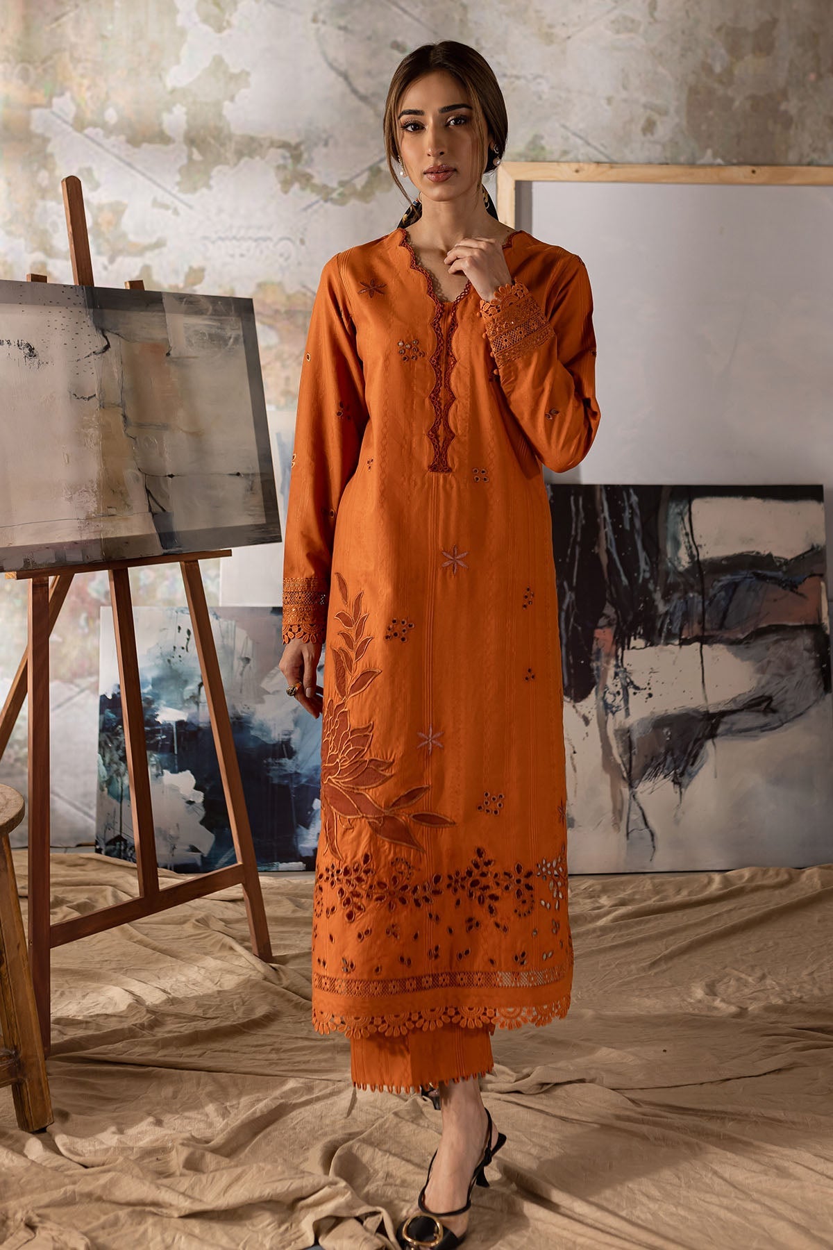 Nureh | Shades of Winter | NP-575 by Nureh - Designer Dress - Type: Ladies Clothes - Available at Libayah - 100% Original