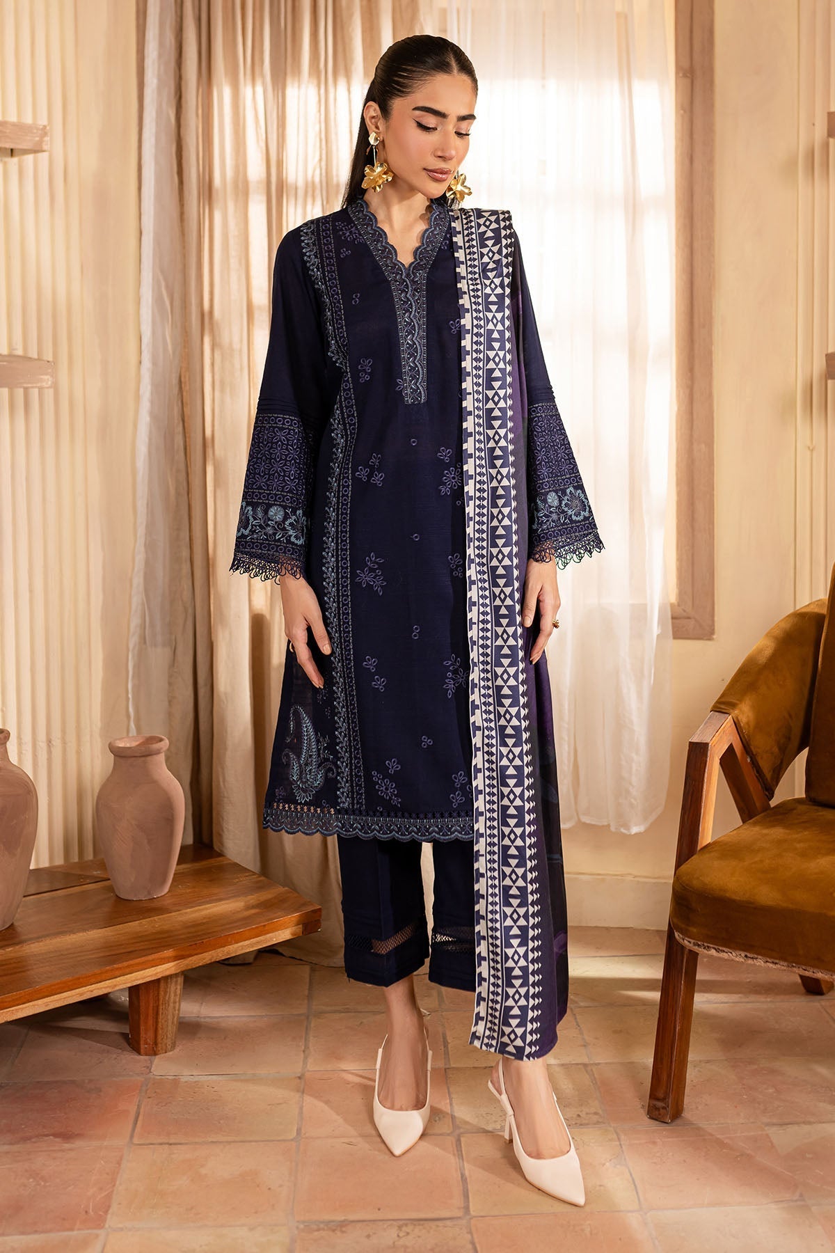 Nureh | Shades of Winter |  NP-582 by Nureh - Designer Dress - Type: Ladies Clothes - Available at Libayah - 100% Original