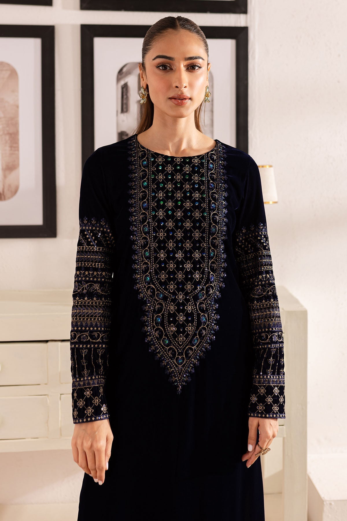 Nureh | Shades of Winter |  NP-593 by Nureh - Designer Dress - Type: Ladies Clothes - Available at Libayah - 100% Original