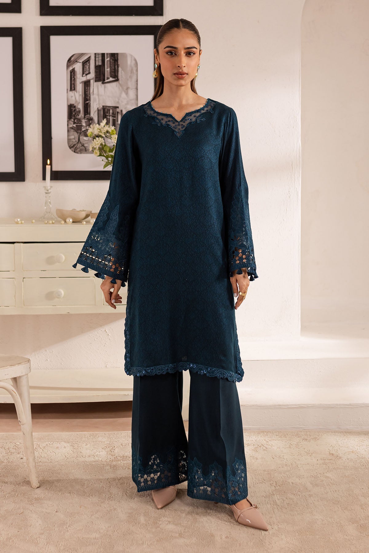 Nureh | Shades of Winter |  NP-589 by Nureh - Designer Dress - Type: Ladies Clothes - Available at Libayah - 100% Original