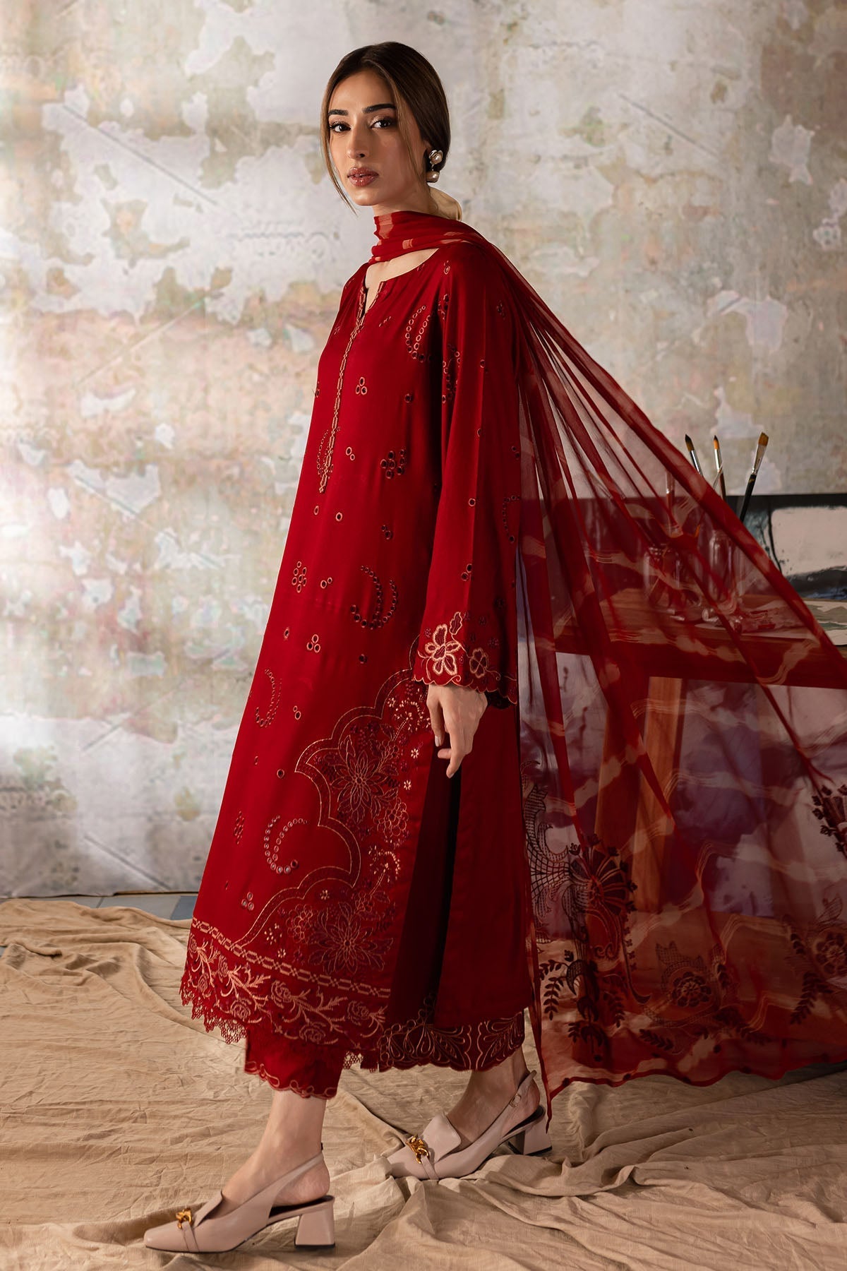 Nureh | Shades of Winter | NP-571 by Nureh - Designer Dress - Type: Ladies Clothes - Available at Libayah - 100% Original