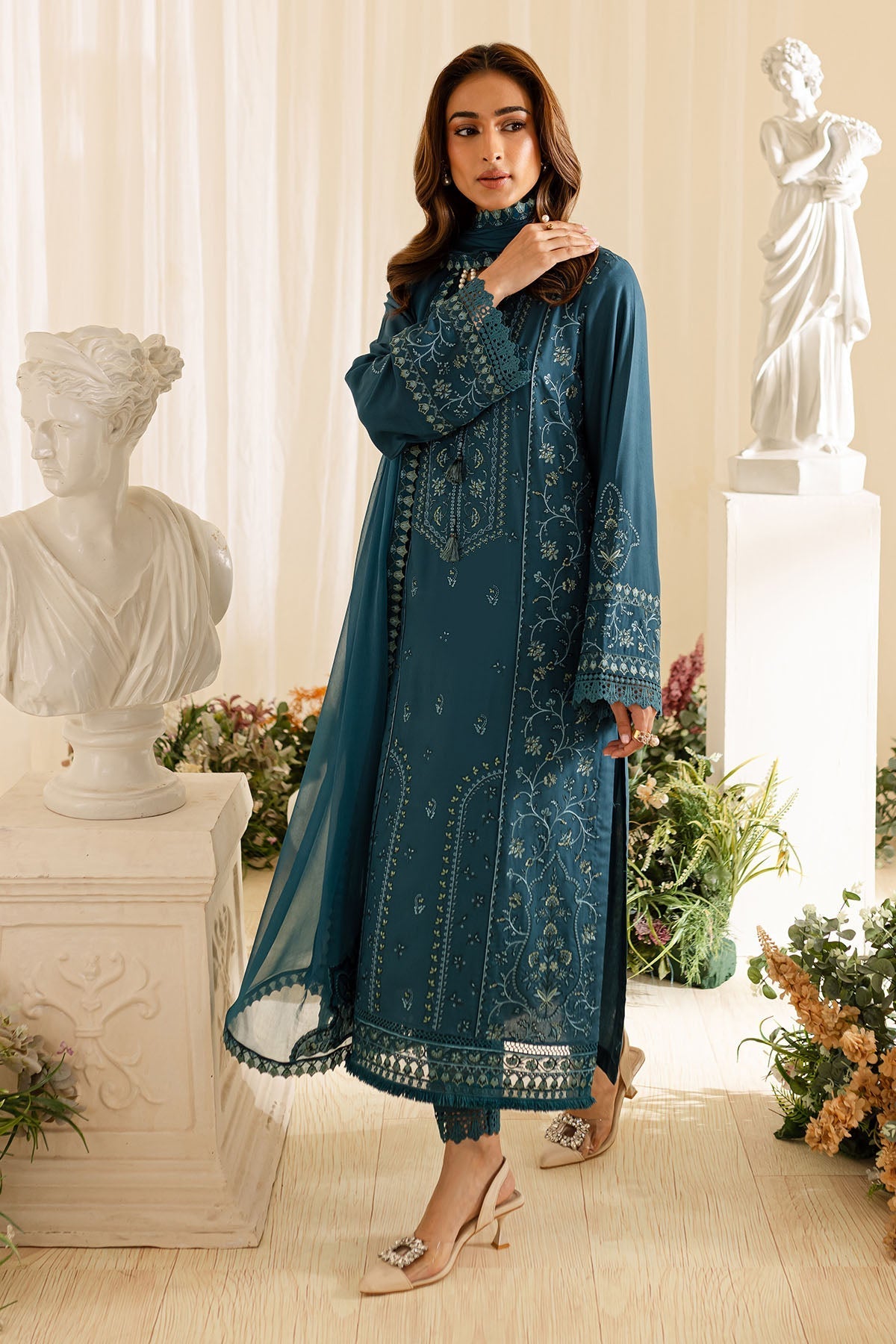 Nureh | Shades of Winter | NP-565 by Nureh - Designer Dress - Type: Ladies Clothes - Available at Libayah - 100% Original