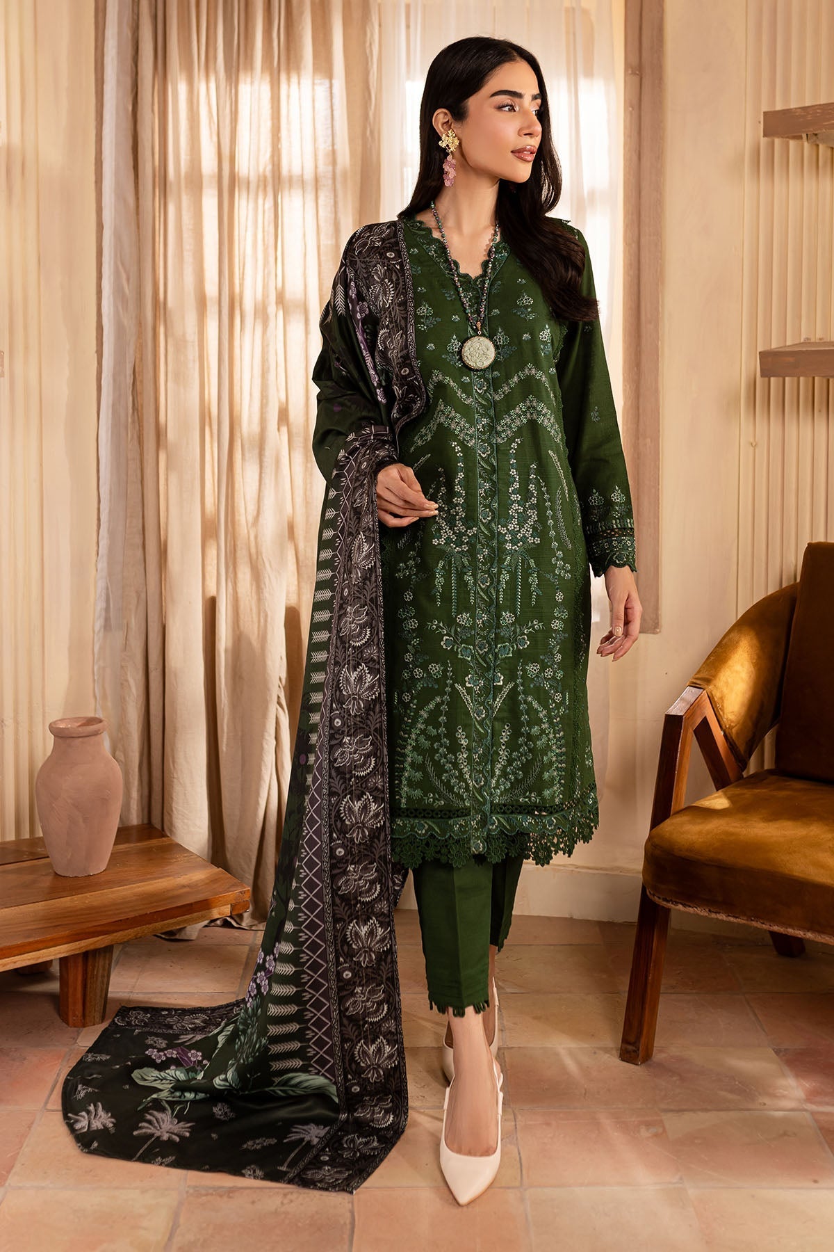 Nureh | Shades of Winter |  NP-579 by Nureh - Designer Dress - Type: Ladies Clothes - Available at Libayah - 100% Original