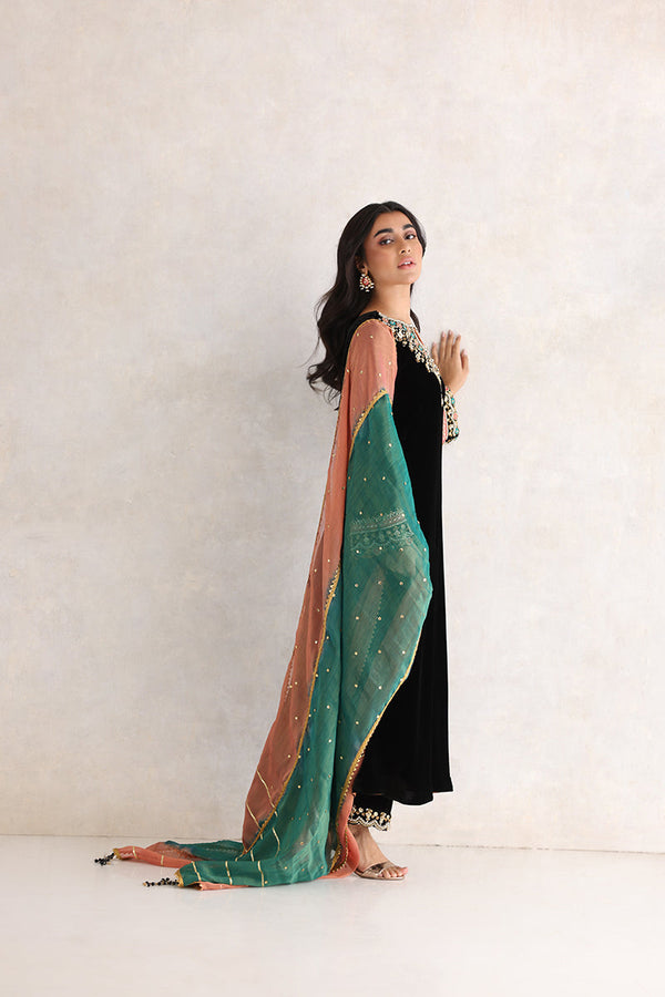 Sana Abbas | Velvet Formals | NURGUL by Sana Abbas - Designer Dress - Type: Ladies Clothes - Available at Libayah - 100% Original