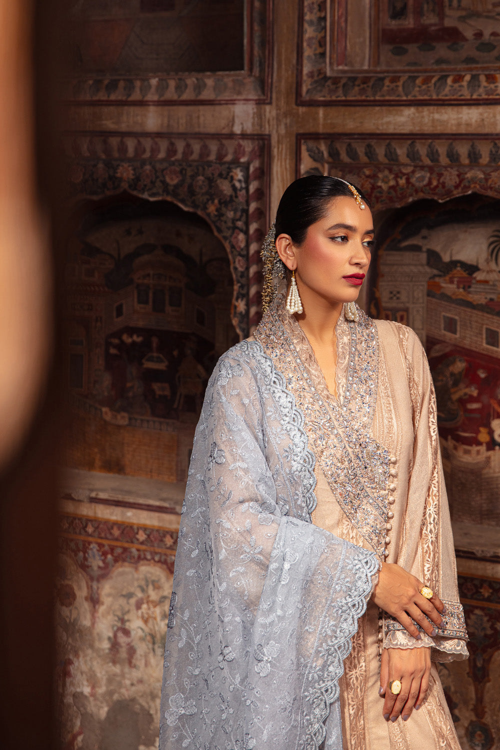 Nilofer Shahid | Maansi Edit | Nyrah by Nilofer Shahid - Designer Dress - Type: Ladies Clothes - Available at Libayah - 100% Original