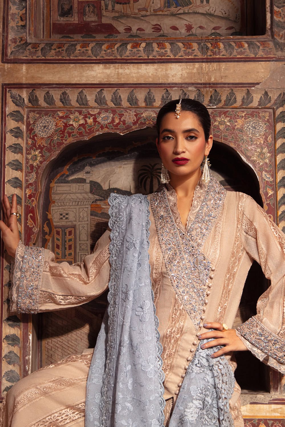 Nilofer Shahid | Maansi Edit | Nyrah by Nilofer Shahid - Designer Dress - Type: Ladies Clothes - Available at Libayah - 100% Original