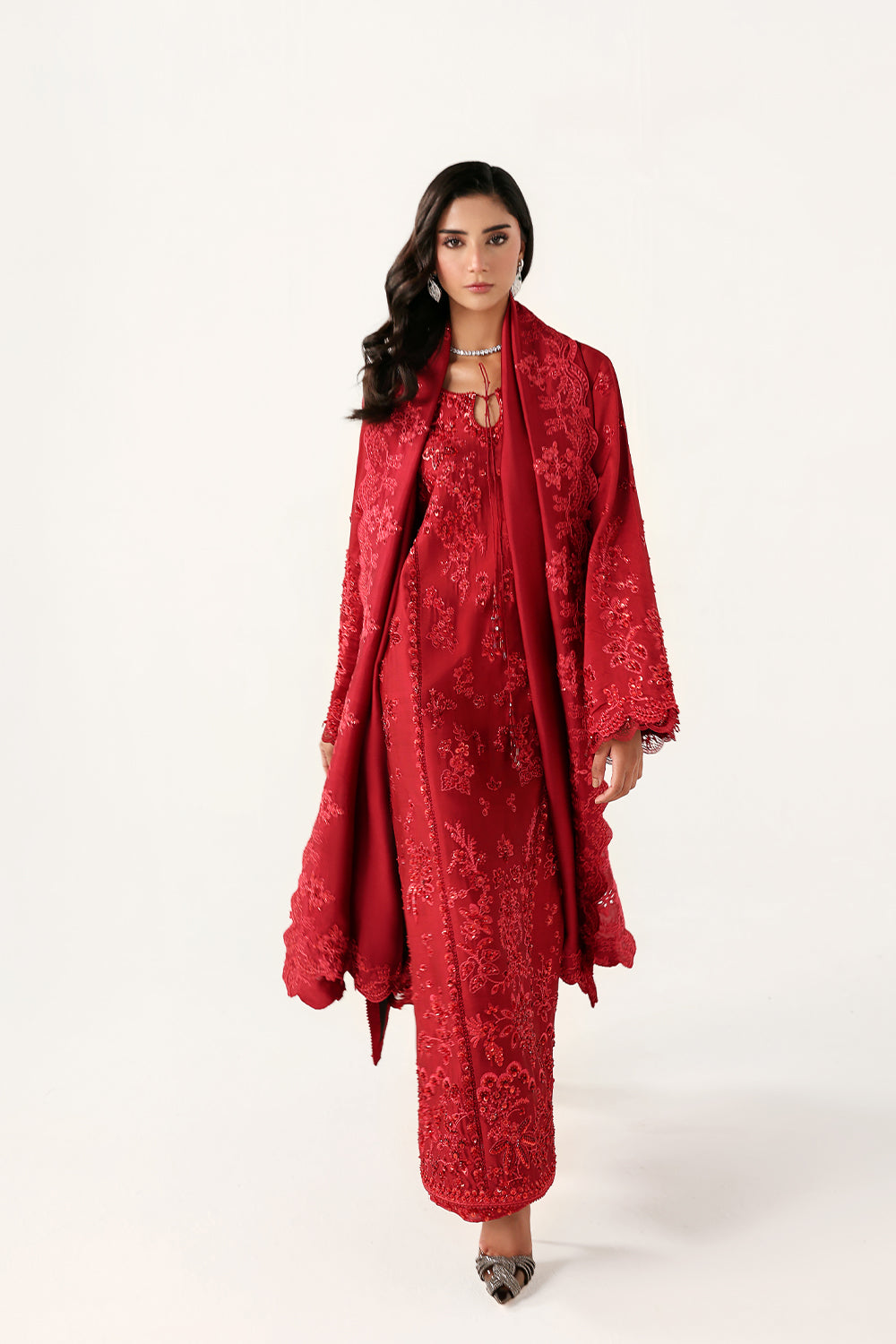 Saira Rizwan | Silk Luxe 26 | NIKA- SRLSP-26-09 by Saira Rizwan - Designer Dress  - Type : Ladies Clothes - Available at Libayah - 100% Original 