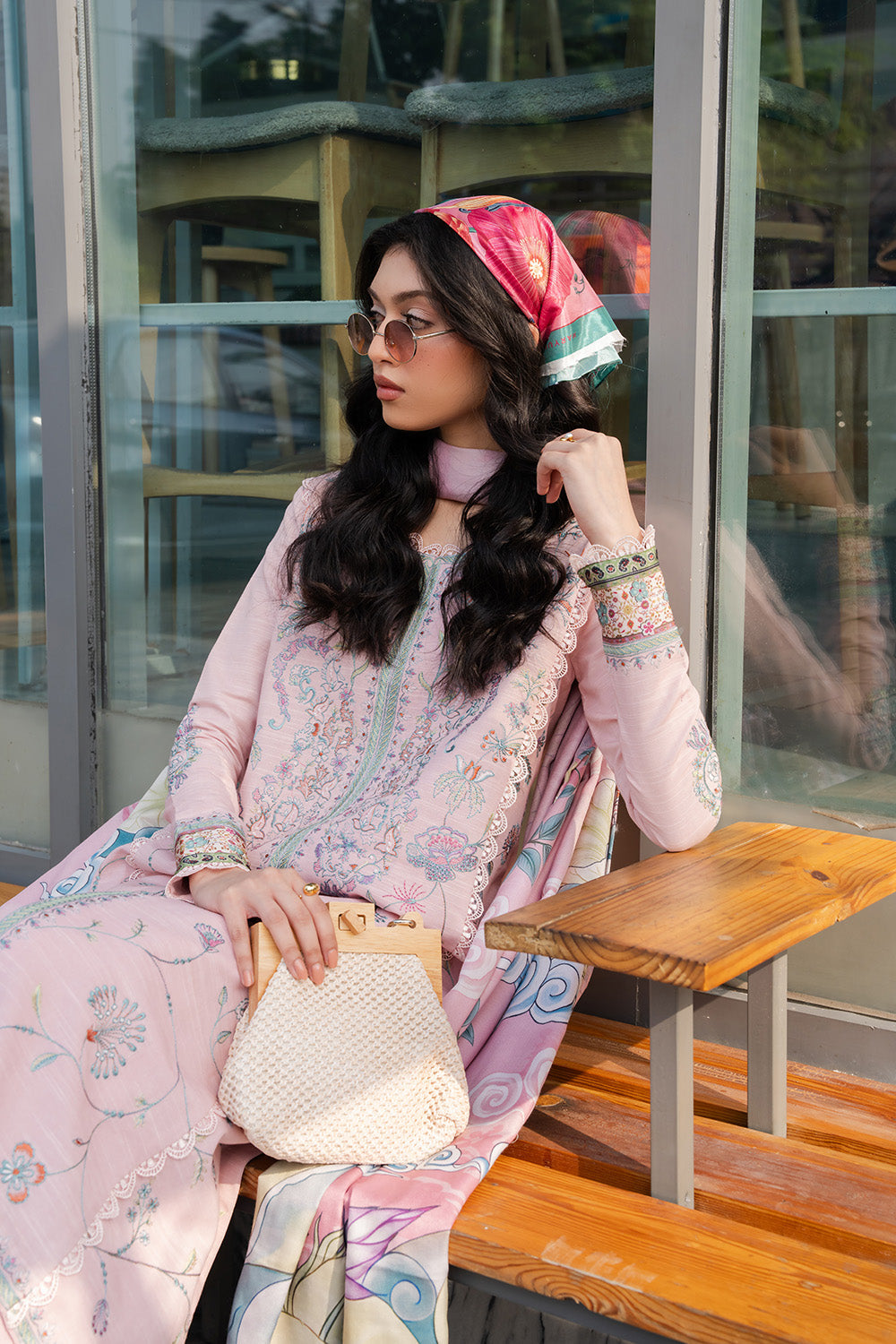 Maryum N Maria | Latte Layers Pret | ESPRESSO EASE - MWS5821 by Maryum N Maria - Designer Dress  - Type : Ladies Clothes - Available at Libayah - 100% Original 