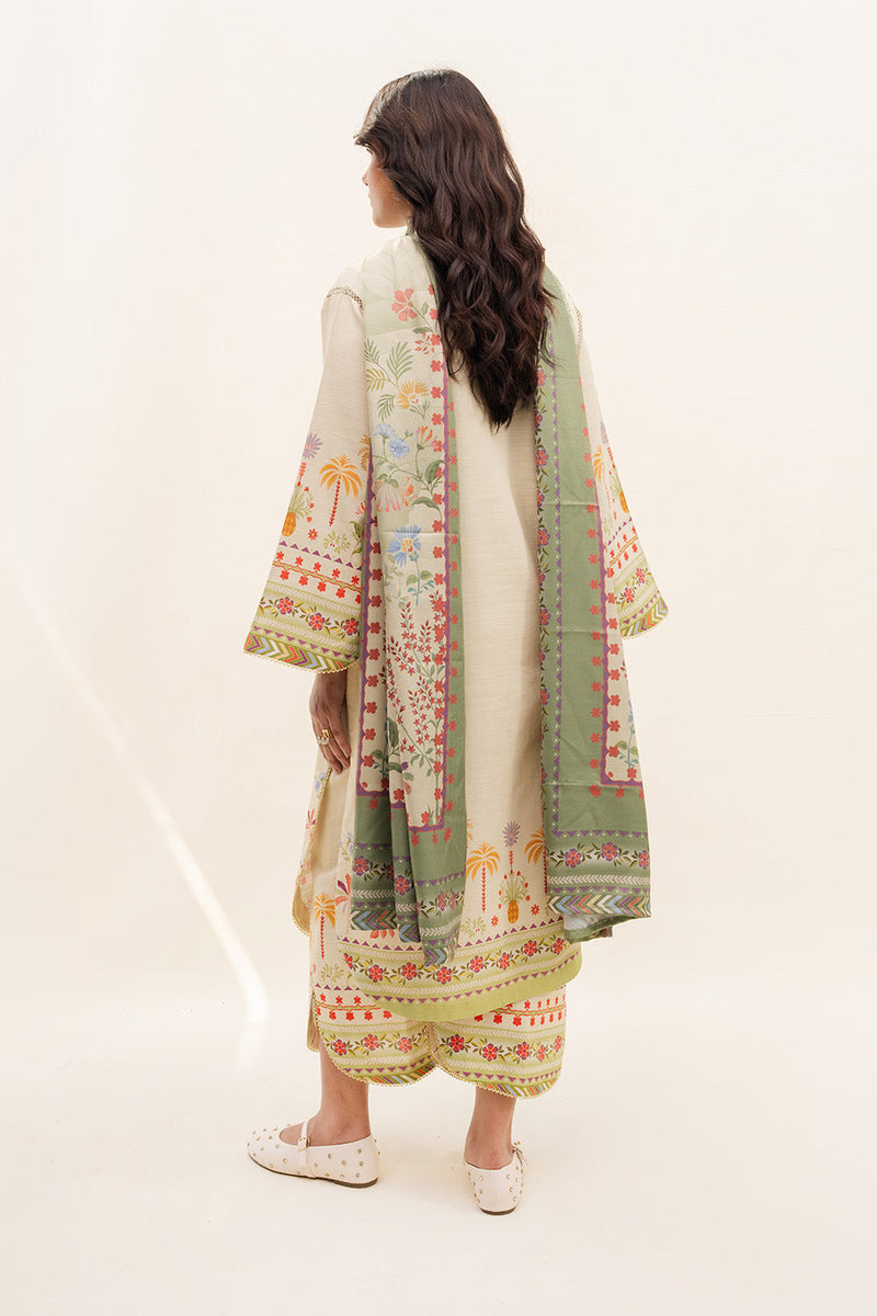 Maryum N Maria | Latte Layers Pret | MUTED MACCHIATO - MWS5828 by Maryum N Maria - Designer Dress  - Type : Ladies Clothes - Available at Libayah - 100% Original 