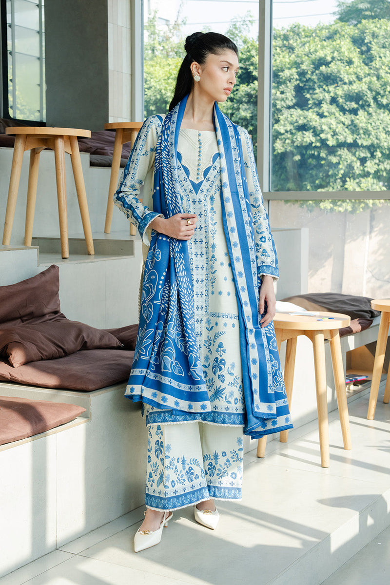 Maryum N Maria | Latte Layers Pret | COCOA CALM - MWS5827 by Maryum N Maria - Designer Dress  - Type : Ladies Clothes - Available at Libayah - 100% Original 